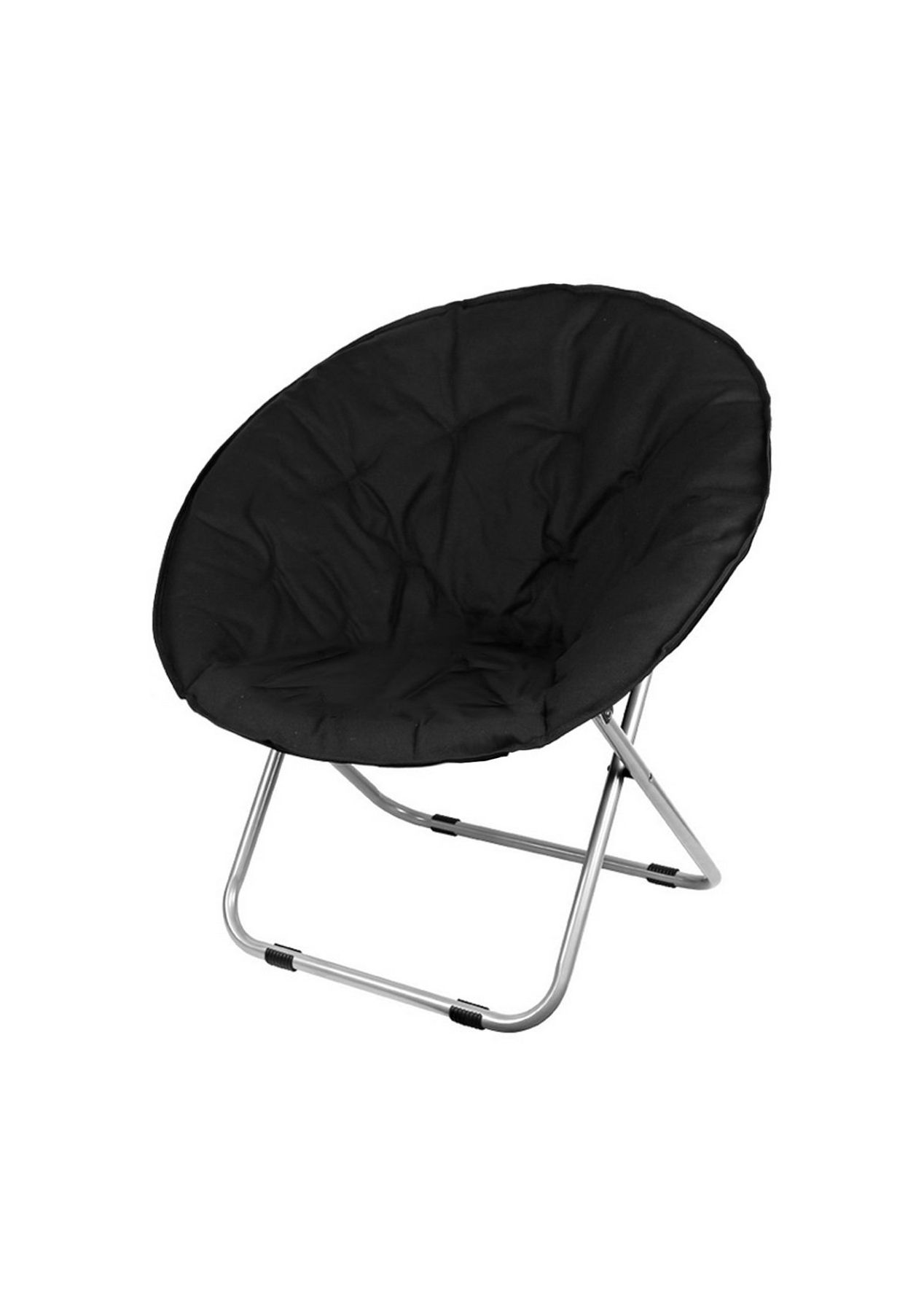 Folding Saucer Chair Moon Shape Chair Seat Stool Saucer Camping