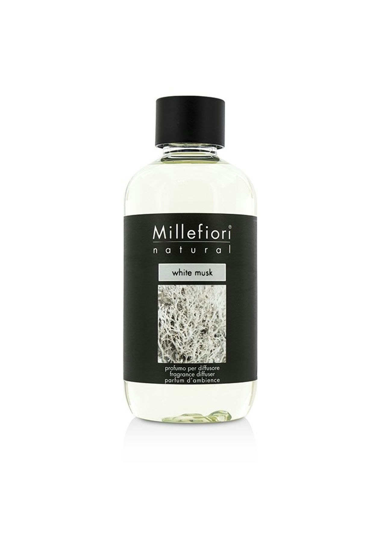 Millefiori Natural Fragrance Diffuser Refill White Musk Muschio Bianco 250ml845oz Onceit